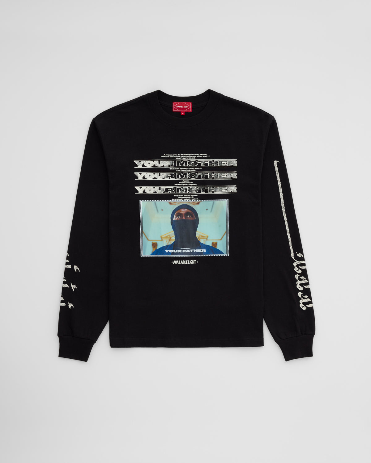 YMx3 L/S T-SHIRT - BLACK